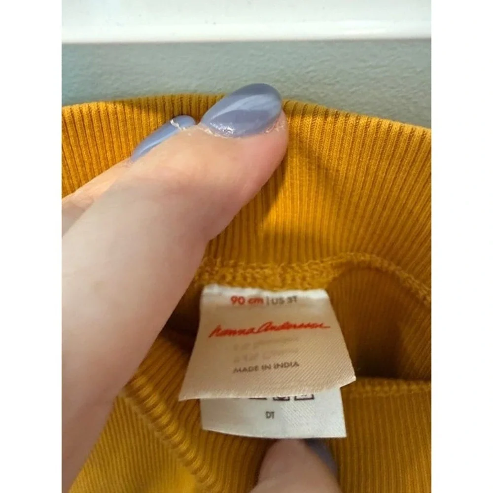 Hanna Andersson Leggings Brown Butter 3T 90 EUC